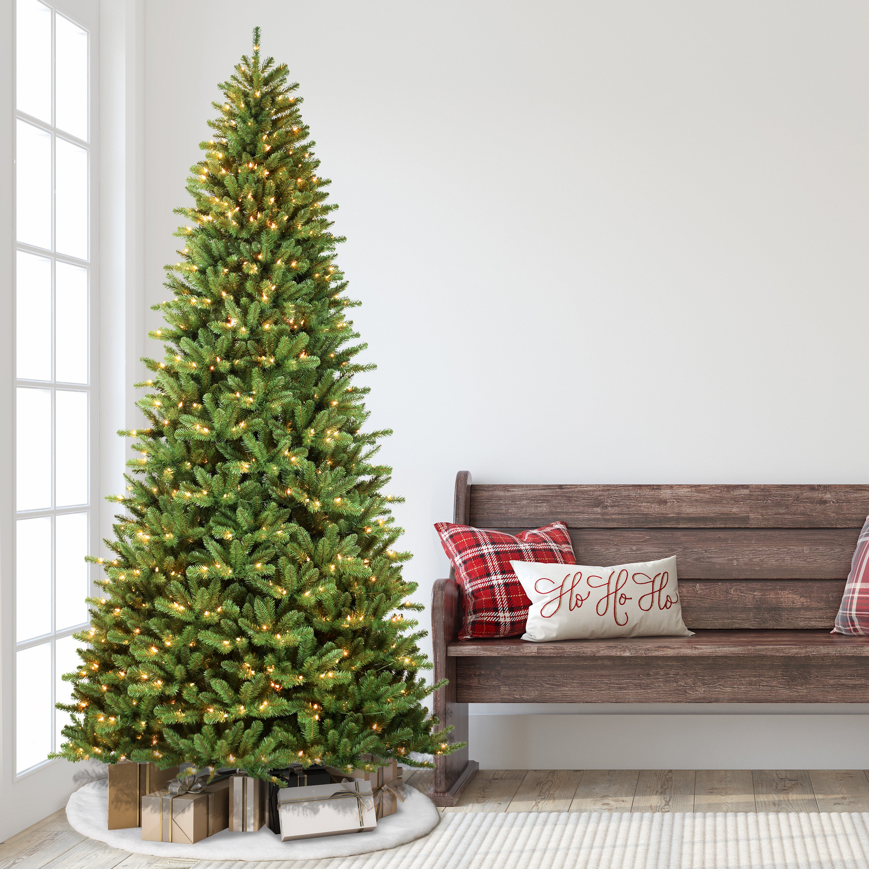 10ft Pre-Lit Berkshire Fir Christmas Tree